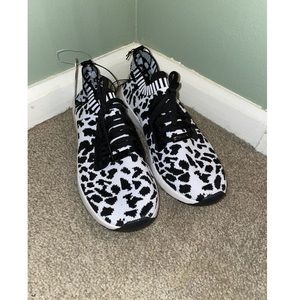 Leopard print sneakers